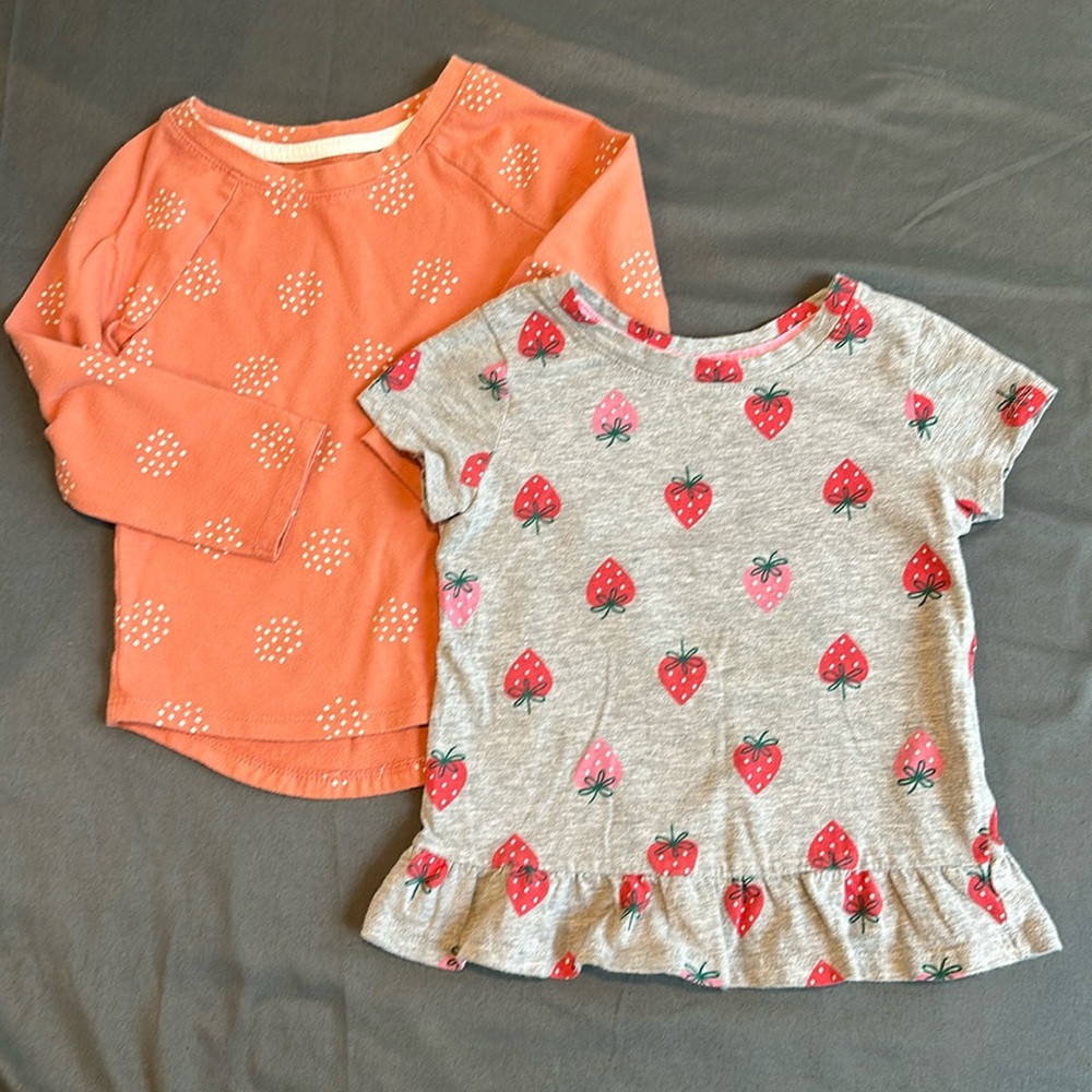 Toddler Cat & Jack Shirts bundle - size 2T